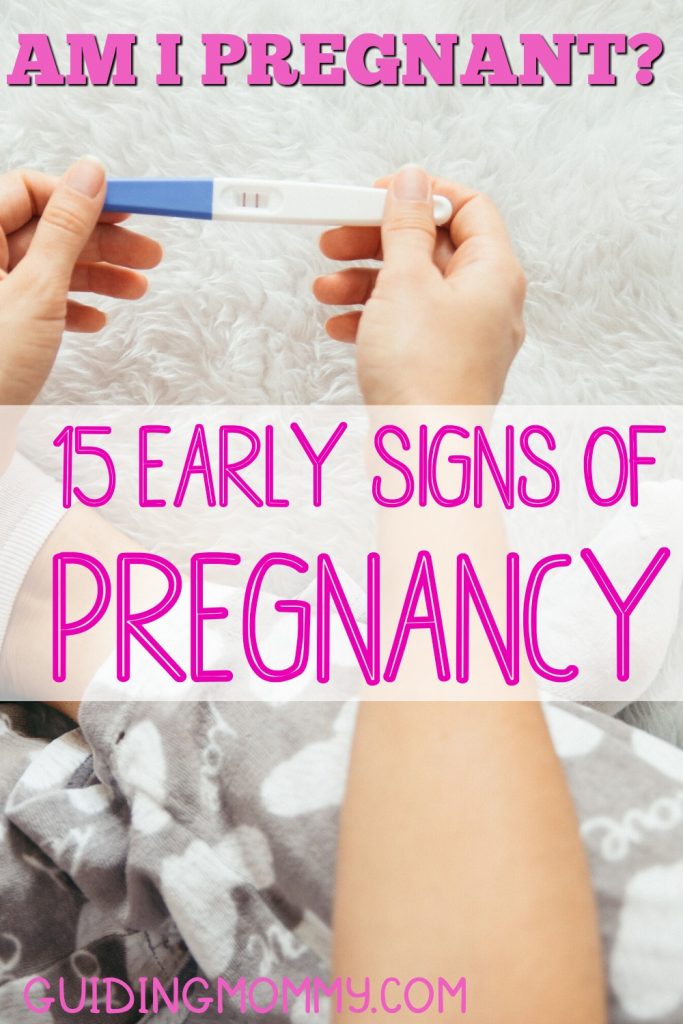 Early Signs of Pregnancy