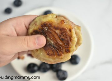 Blueberry & Banana Fritters Perfect Baby & Toddler food