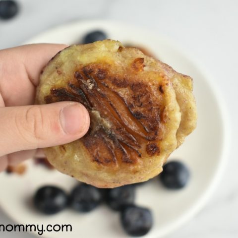 Blueberry & Banana Fritters Perfect Baby & Toddler food