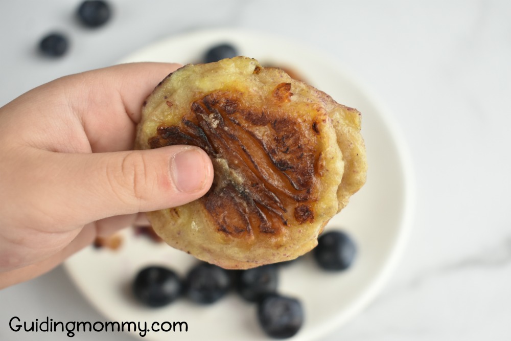 Blueberry & Banana Fritters Perfect Baby & Toddler food