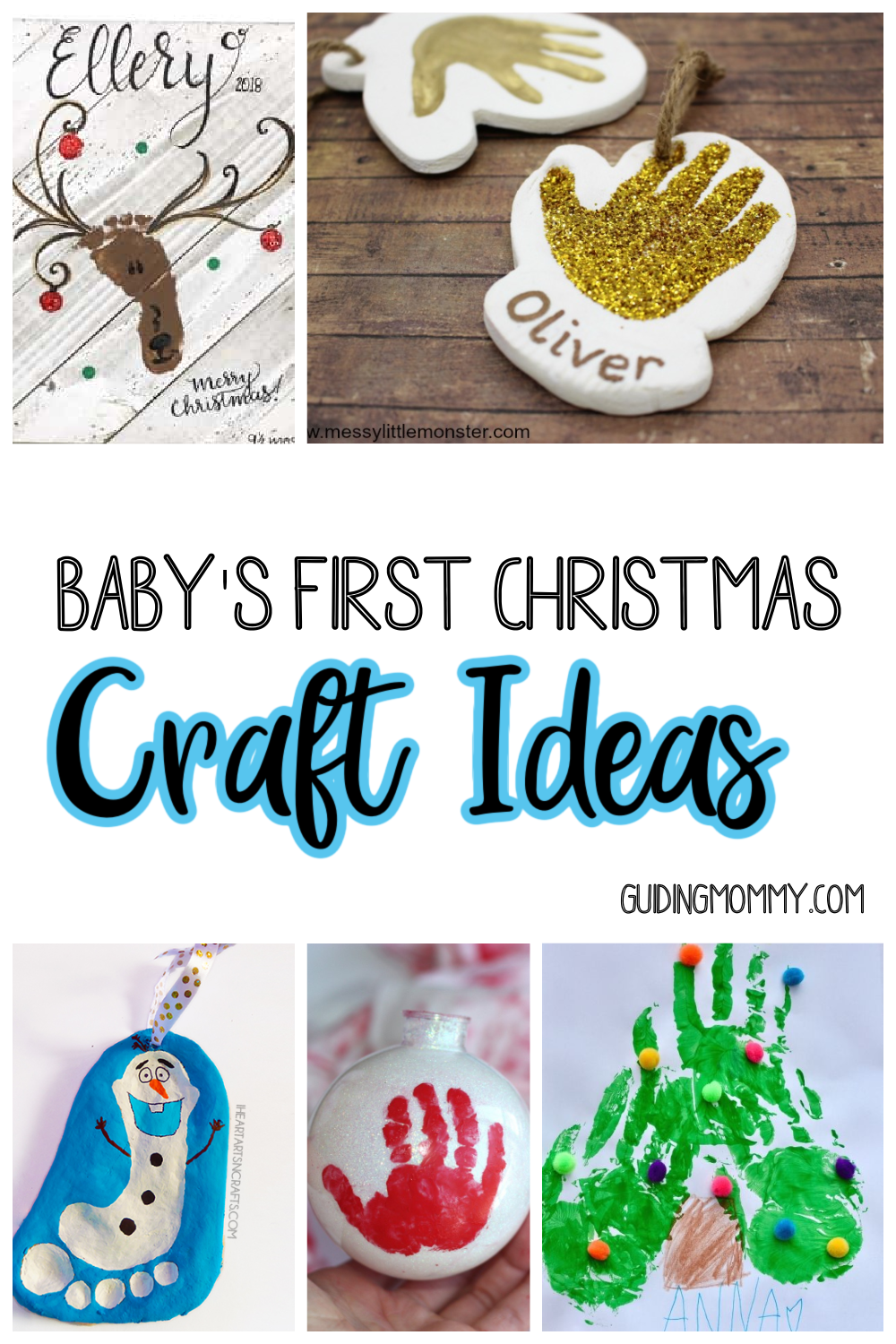 Baby's First Christmas Craft Ideas